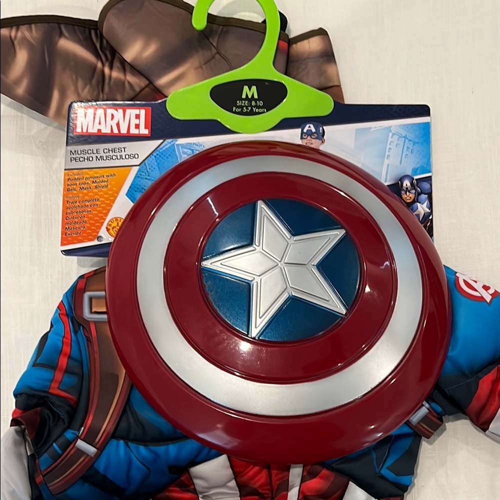 Marvel Captain America Costume with Shield